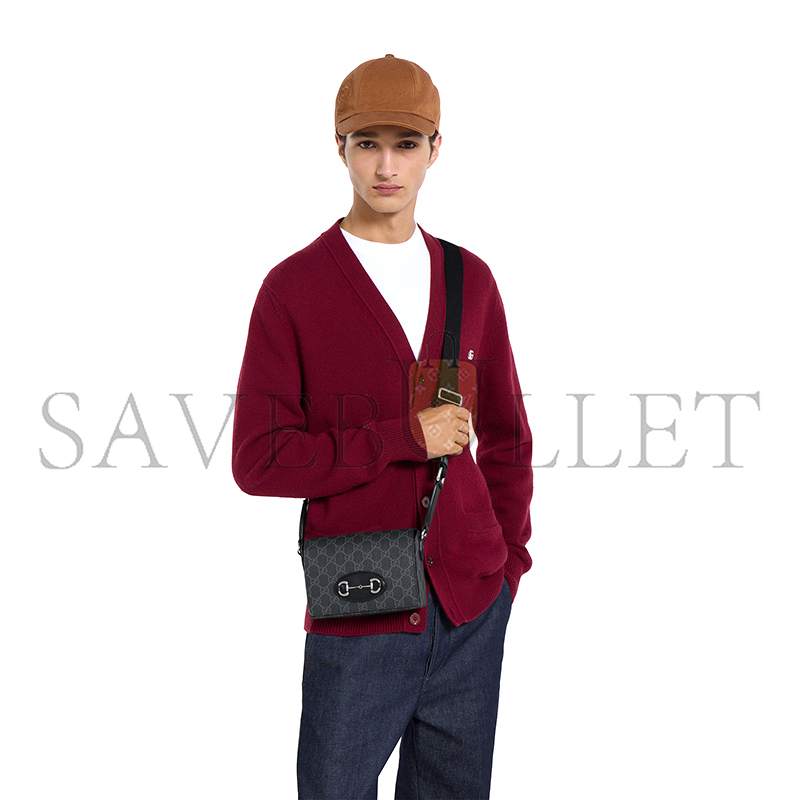 GUCCI HORSEBIT 1955 MINI BAG 855566 (18.5*13*7cm) GUCCI HORSEBIT 1955 MINI BAG 855566 (18.5*13*7cm)